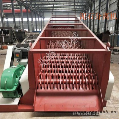 广西梧州兆峰1200*6000 泥石分离机 碟式滚筛 多级联动滚轴筛 滚筒筛 工厂供应