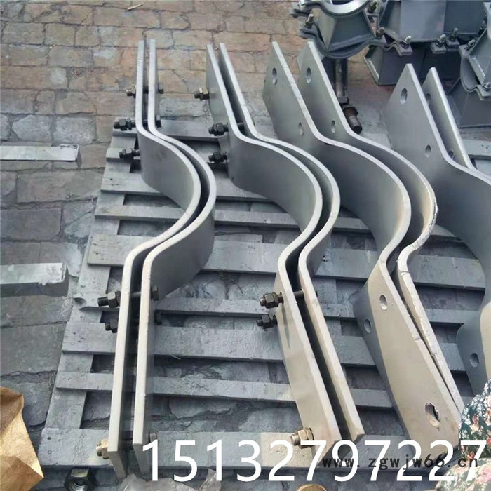 齐鑫102 三孔管夹 双孔管夹 立管管夹 管道支吊架厂家 质量保证规格齐全图3