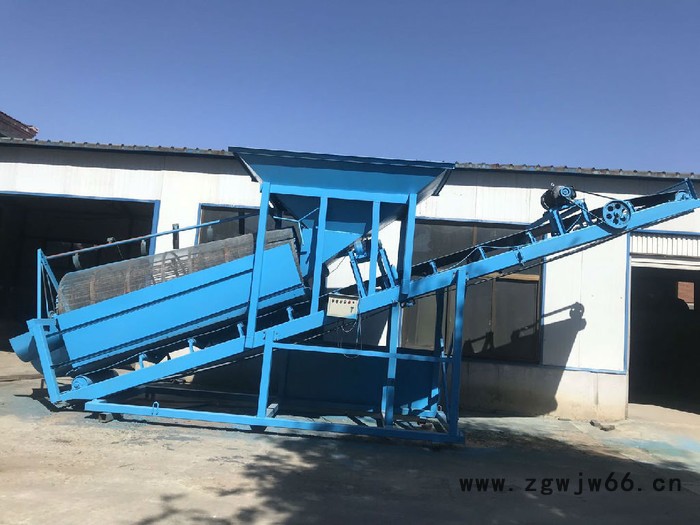 康鸿机械50型30筛沙机 洗沙机 滚筒洗沙机 振动筛 洗砂机 筛沙机厂家筛沙批发 筛沙机专业家直销图4