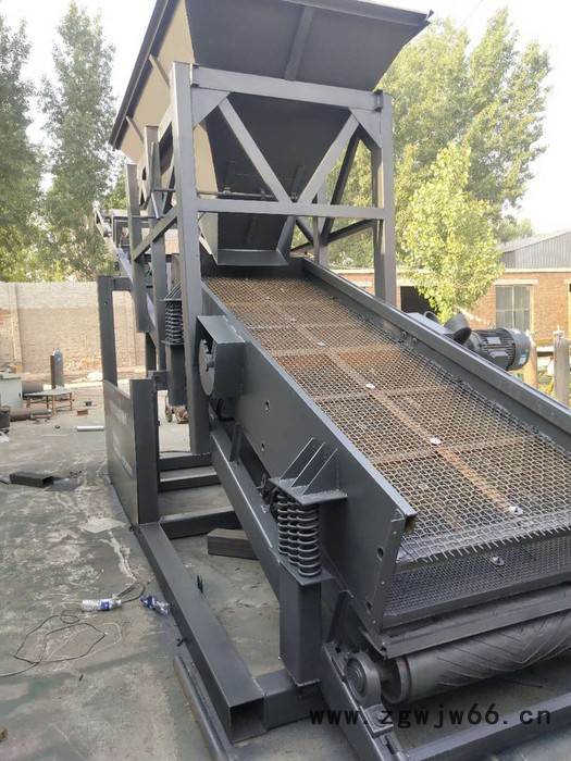 康鸿机械50型30筛沙机 洗沙机 滚筒洗沙机 振动筛 洗砂机 筛沙机厂家筛沙批发 筛沙机专业家直销图2