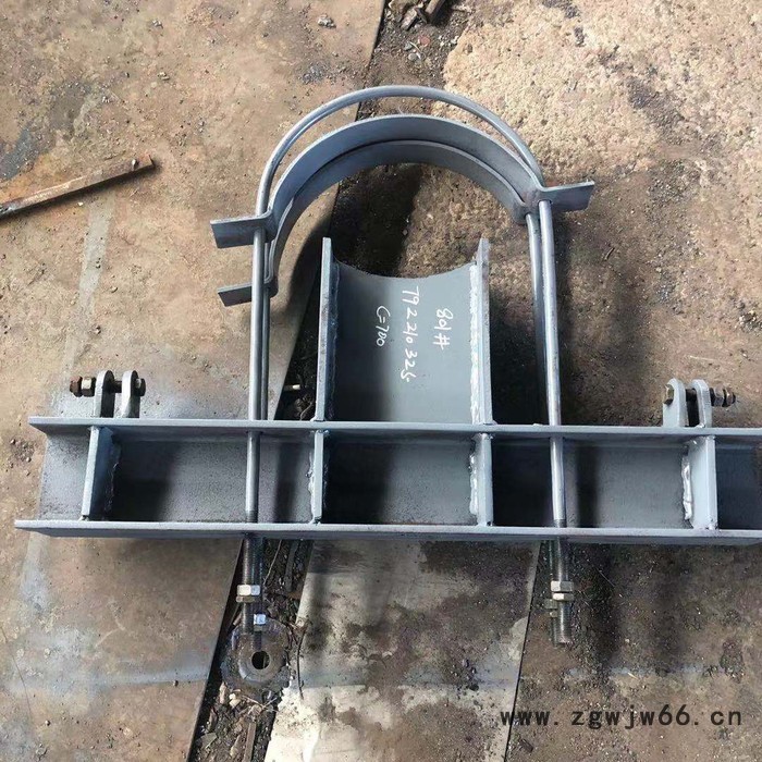 齐鑫792 横担式动载管夹 钢带动载管夹 螺杆动载管夹 根据图纸可订制图3