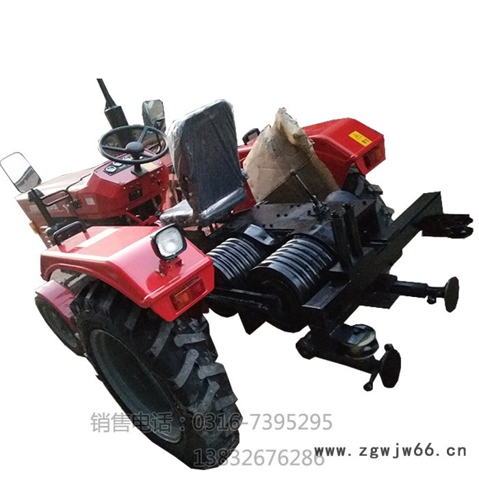 吉首500拖拉机绞磨 双滚筒拖拉机牵引绞磨 带绞盘的拖拉机华翔厂家