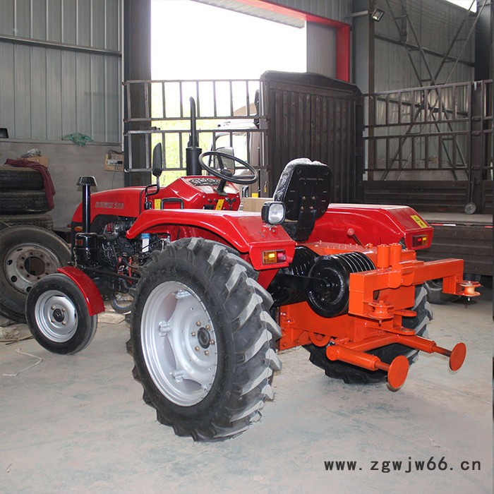 吉首500拖拉机绞磨 双滚筒拖拉机牵引绞磨 带绞盘的拖拉机华翔厂家图4