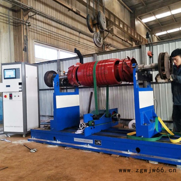 金辰华林YYQ-3000 卧式平衡机 平衡机厂家 平衡机价格优惠 滚筒平衡机图2