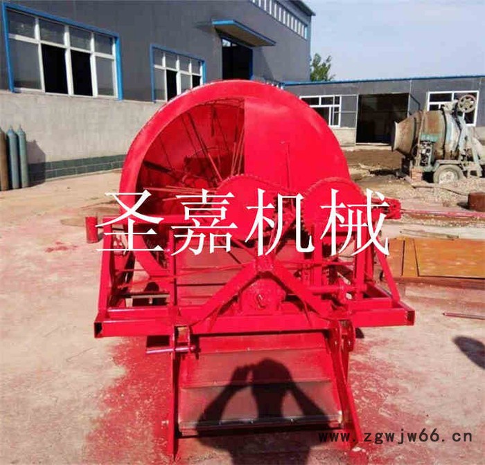 安康细参药材收获机图片 圣嘉半夏滚筒式挖掘机厂家现货图2