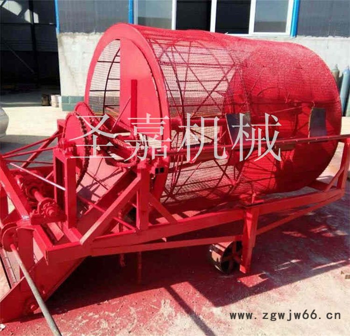 安康细参药材收获机图片 圣嘉半夏滚筒式挖掘机厂家现货图4