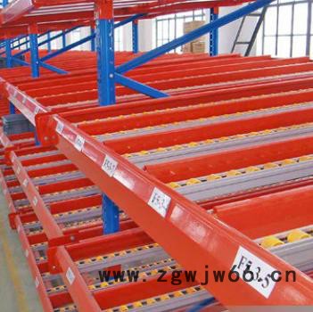 天津重型货架厂 重型货架 流利条滚筒货架 先进先出货架 **图2