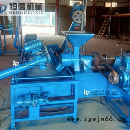600恒德大型半自动滚筒废旧轮胎处理设备       威海废旧轮胎回收设备磨粉设备图3