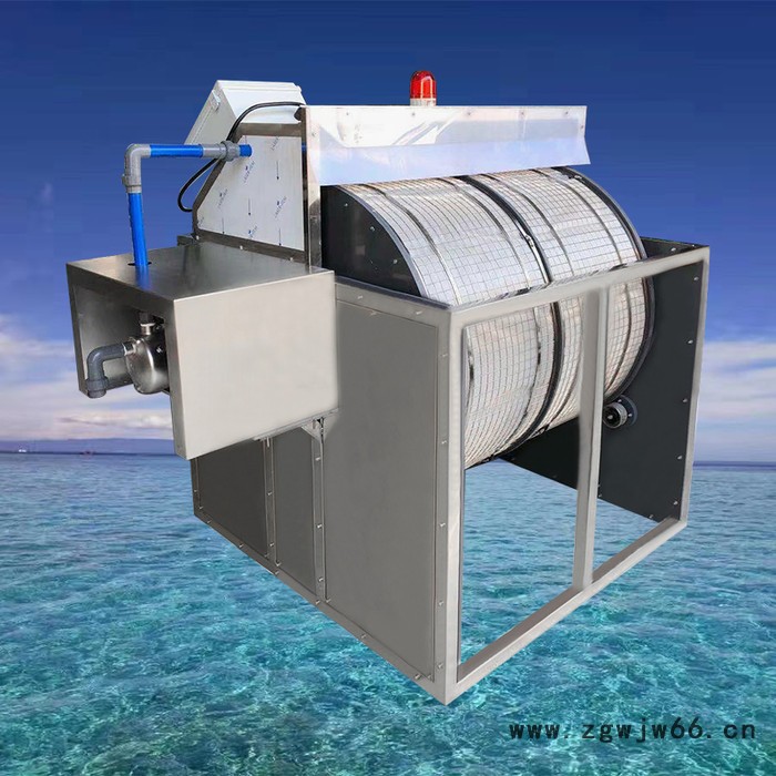 高密度水产养殖全自动化滚筒过滤微滤机透明PVC材质开式80立方微滤机厂家直供(淡水)图4