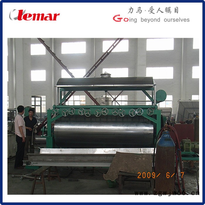 常州力马-浓缩废液卧式滚筒刮板干燥器200kg/h、刮板切片机生产厂家图3