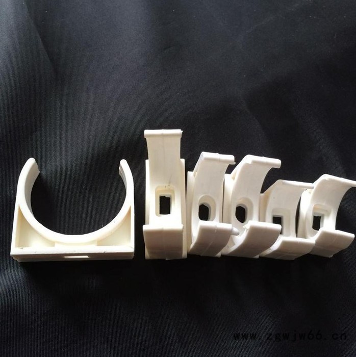 PVC 管夹PVC水管U型夹/20 32 40 50 PVC水管抱箍 迫码 PVC迫码图5