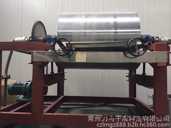 常州力马-红薯泥双滚筒刮板干燥机Ф1000×1400、刮板切片机生产厂家图2