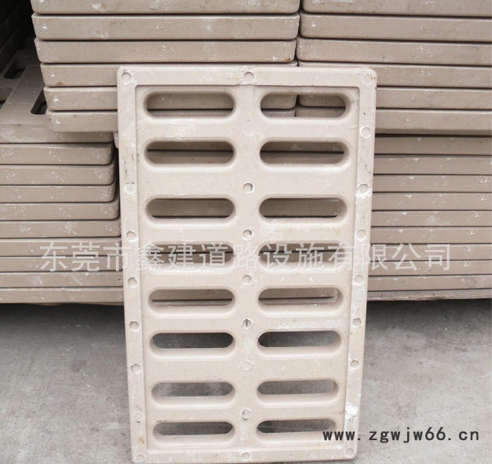 鑫建牌 纤维粉聚合物井盖广东特价**300*500*30图3