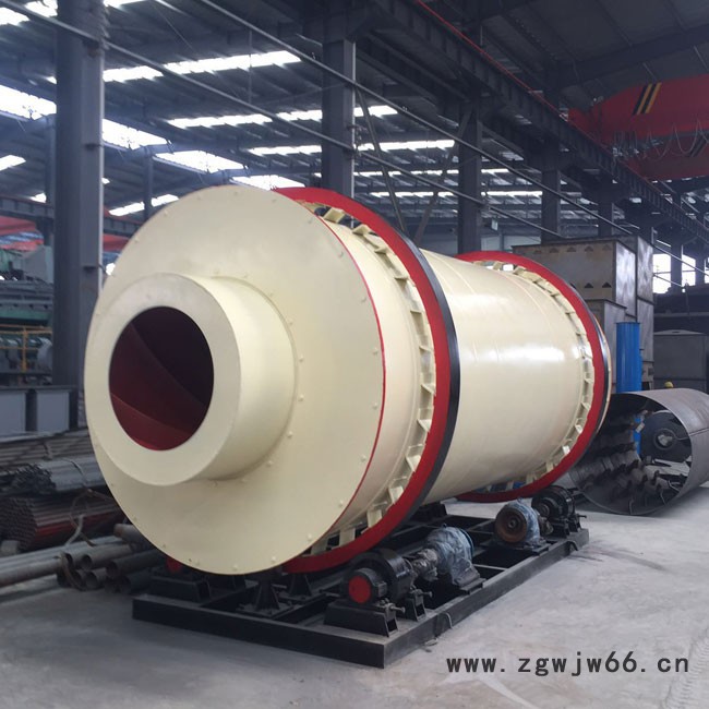 大型滚筒式干燥机 石英砂用烘干机 小型沙子烘干机 三筒沙子烘干机图3