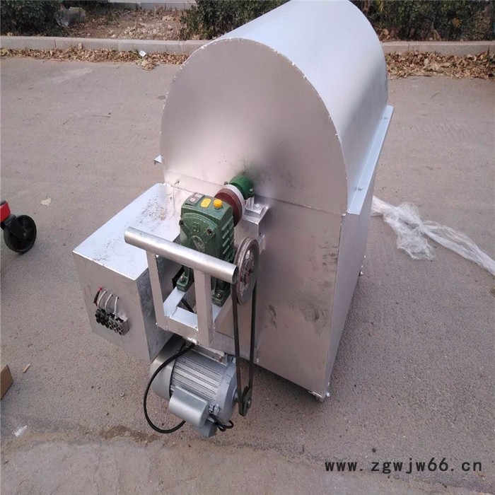 烧柴炒锅机 滚筒芝麻燃气炒锅 板栗滚筒炒籽机图5