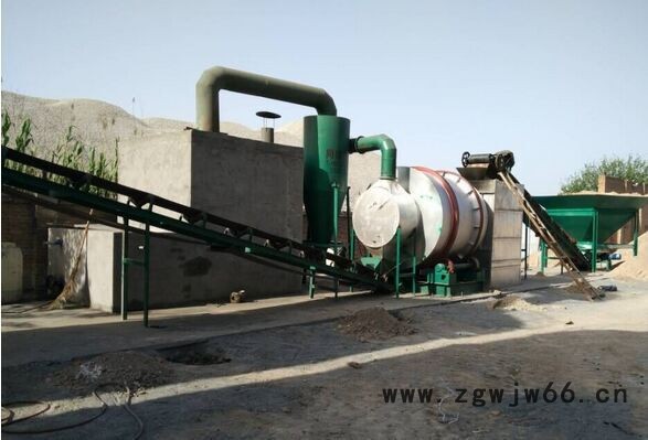 豫辉YH625三回程沙子烘干机回转滚筒干燥设备图2