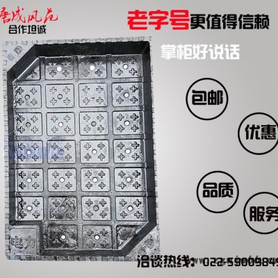 球墨铸铁下沉式井盖隐形装饰可铺砖井盖1000方形窨井盖板雨污电力