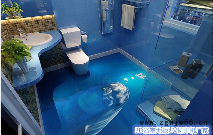 UV2516双喷头立体3D石塑地板印刷设备 3D地板UV打印机厂家 超逼真立体效果图4