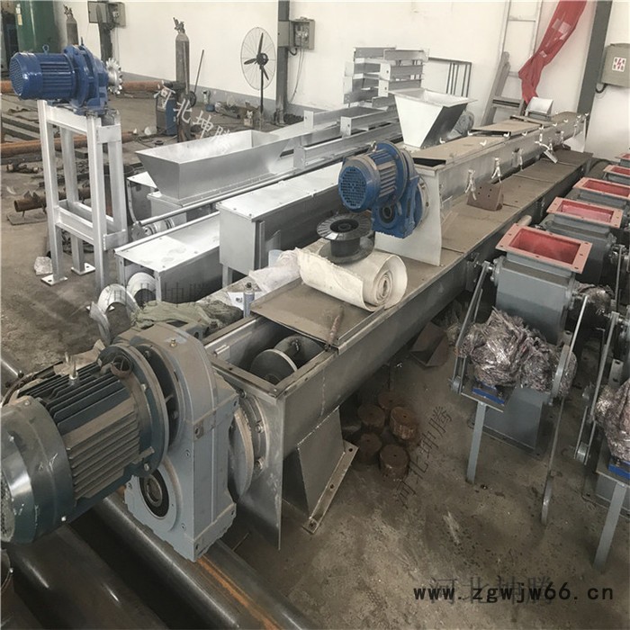 供应泥浆不落地输送机 滚筒螺旋输送机 防卡型卸料器图2