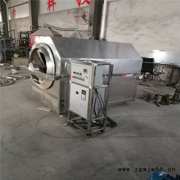 新型电磁滚筒炒锅 商用不锈钢滚筒炒料机 电磁加热炒货机 小型板栗炒货机 新型电磁滚筒图7