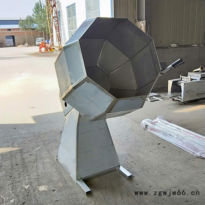 悍博 不锈钢多功能食品拌料机 八角调味机 八角滚筒拌料机图5