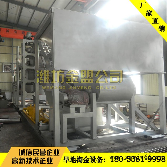 滚筒筛淘金车、淘金滚筒筛、砂金矿的筛分设备图6