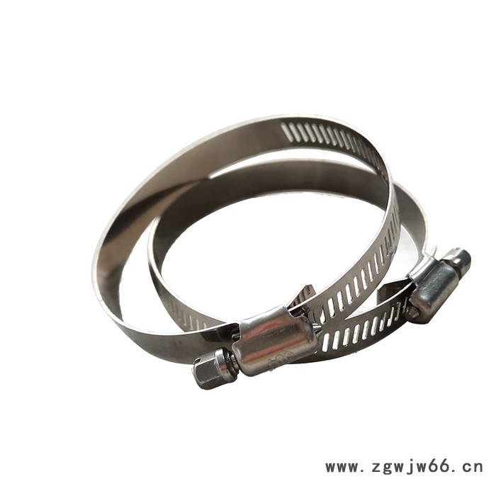 养猪塞盘料线设备 佰冠兴304不锈钢喉箍 卡箍  管夹  φ52-76图4