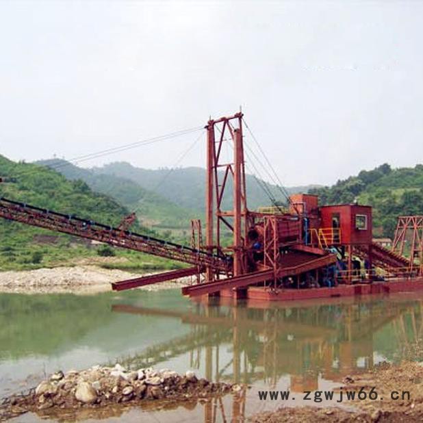 旱地抽沙淘金船 鼓动溜槽沙金提取设备 滚筒筛淘金设备 新型移动淘金机械图6
