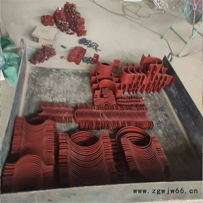 志昂D3双孔短管夹D3A双孔短管夹可定制管夹图7