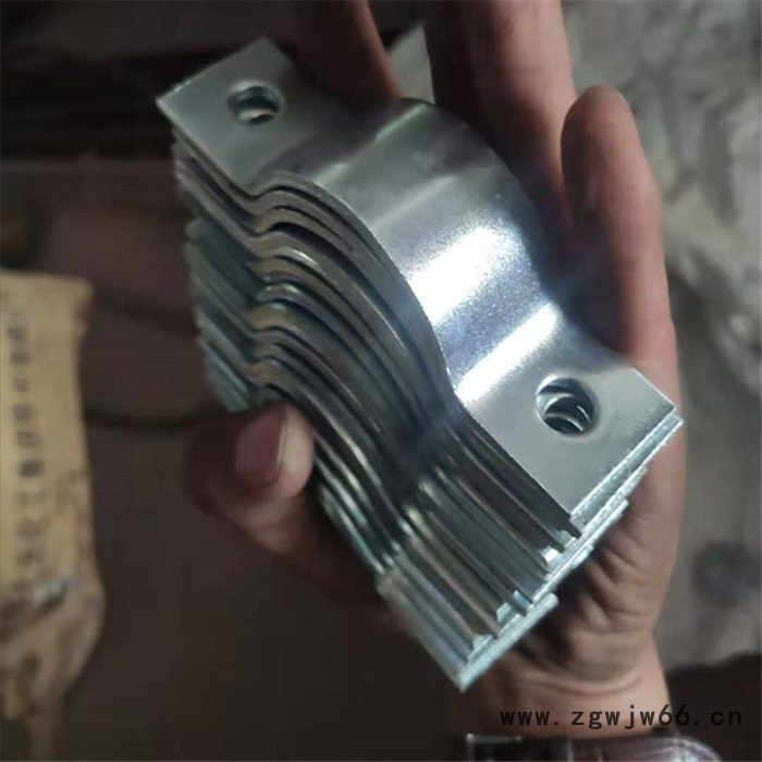 志昂D3双孔短管夹D3A双孔短管夹可定制管夹图5