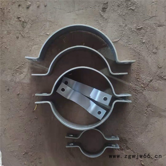 志昂D3双孔短管夹D3A双孔短管夹可定制管夹图2