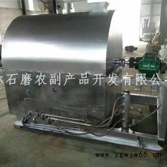 燃气滚筒炒货机 新型滚筒式燃气炒货机 辣椒烘炒 芝麻烘炒磨机图4