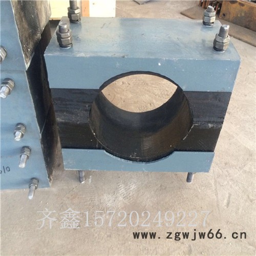 齐鑫Z1 管夹固定支座 管夹滑动支座  管夹导向支座 厂家供应 支持定制图2