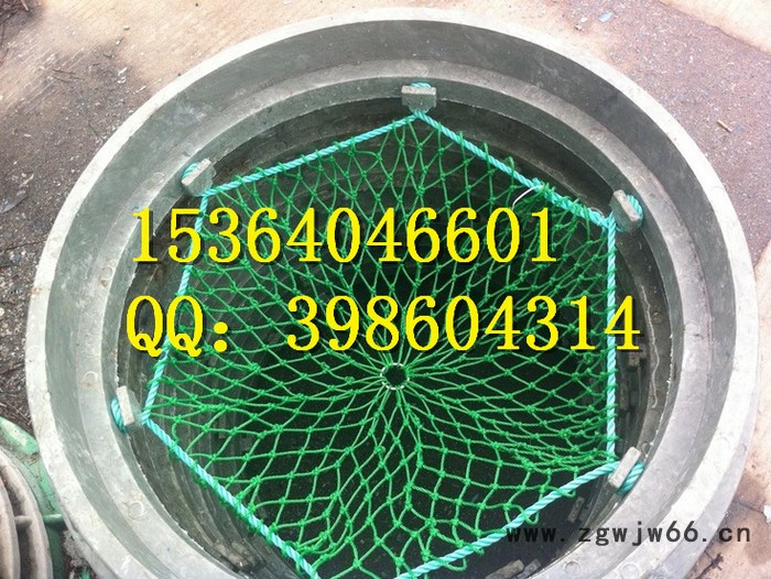 供应井盖防护网 城市道理井盖安全防坠网