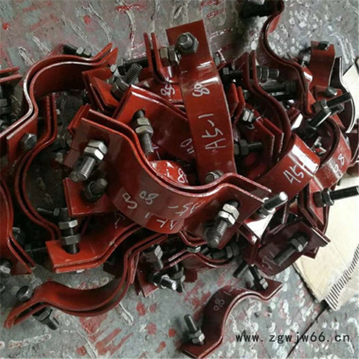 对夹管夹 对夹式管夹 多孔管夹 多联管夹 志昂管道图4