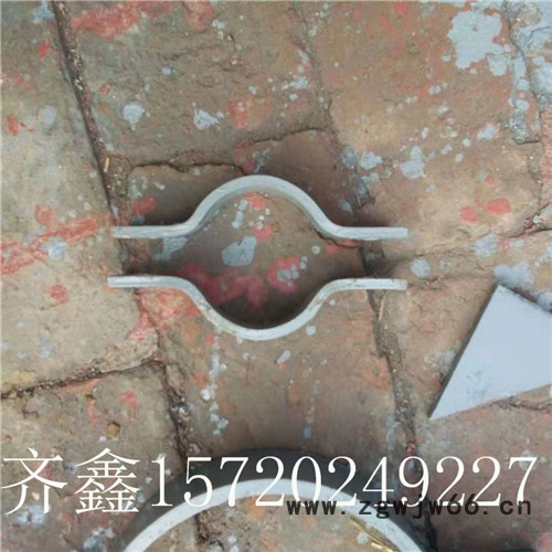 沧州齐鑫生产  D2 双孔短管夹  管夹支吊架  管夹 短管夹图3