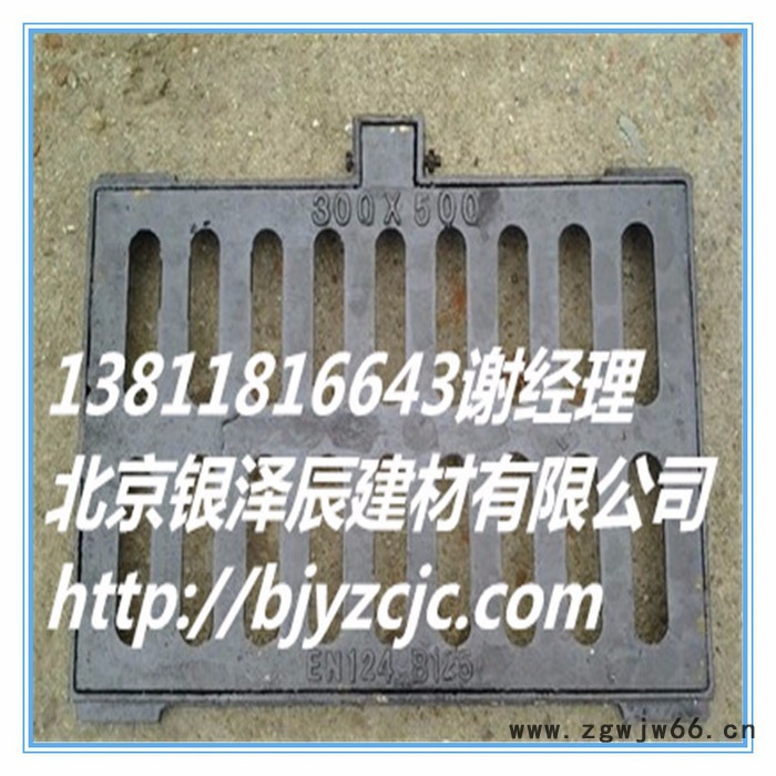 专业生产铸铁井盖 球墨铸铁井盖 铸铁篦子 雨水篦子图4