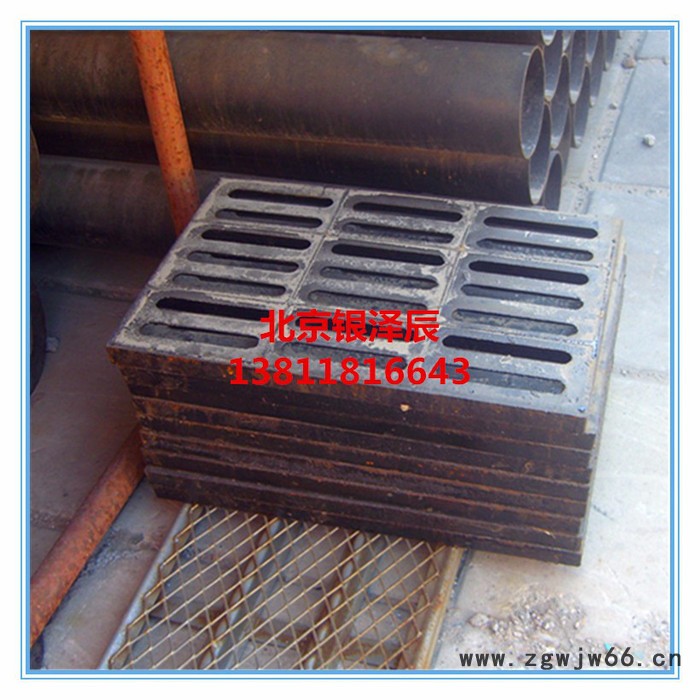 专业生产铸铁井盖 球墨铸铁井盖 铸铁篦子 雨水篦子图3