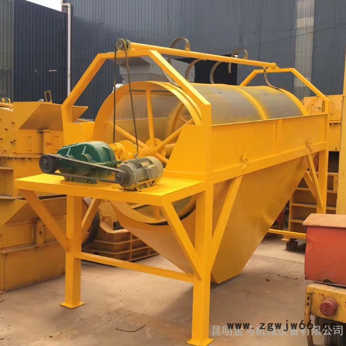 大块石头筛分机 土夹石分离机 昆明泥石筛分机 多层滚筒筛金马机械图4