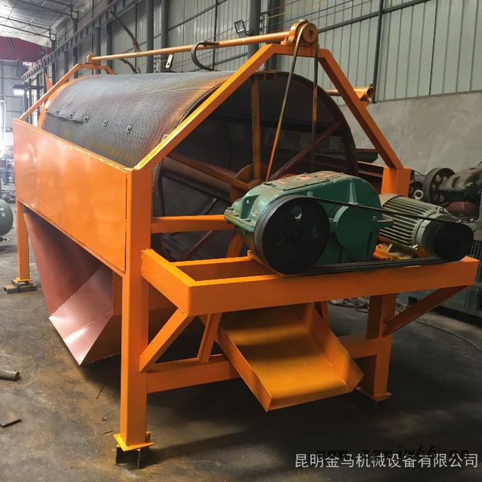 大块石头筛分机 土夹石分离机 昆明泥石筛分机 多层滚筒筛金马机械图6