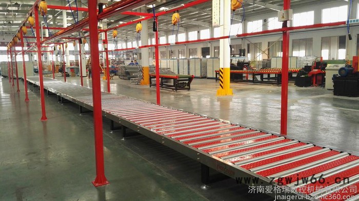 济南爱格瑞 KBK吊装系统 辊筒输送系统  辊筒输送线  柔性吊装装置   输送线  皮带输送线   滚筒输送线图6