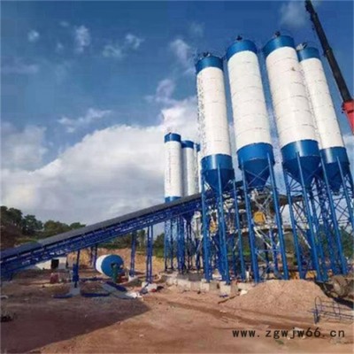 润金重工-移动搅拌站报价 2000型滚筒移动搅拌站 2000型滚筒移动搅拌站