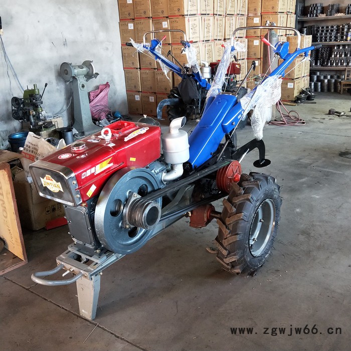 【刻发】两轮手扶拖拉机绞磨 单滚筒柴油绞磨牵引机 电力5吨8吨卷扬机图4