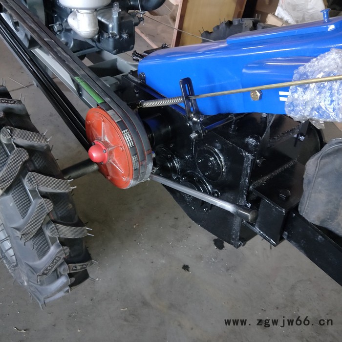 【刻发】两轮手扶拖拉机绞磨 单滚筒柴油绞磨牵引机 电力5吨8吨卷扬机图3