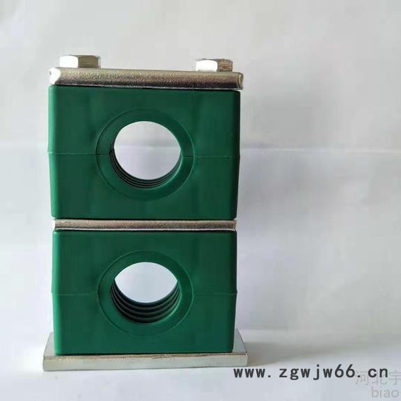 宇通 质量保证塑料管夹，重型塑料管夹，重型管夹，尼龙管夹 重型塑料管夹 导轨螺母安装式管卡 含油尼龙管夹图2