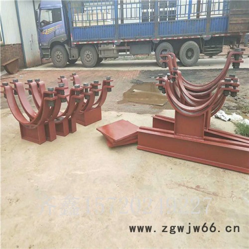 沧州齐鑫D6 管夹横担 焊接横担 立管管夹 横担管夹 厂家供应图4