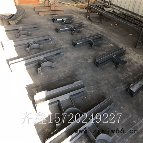 沧州齐鑫D6 管夹横担 焊接横担 立管管夹 横担管夹 厂家供应图2