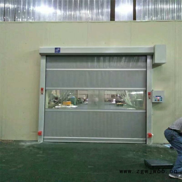 滚筒式快速门 堆积式高速门 快速卷帘门兴德门业图8