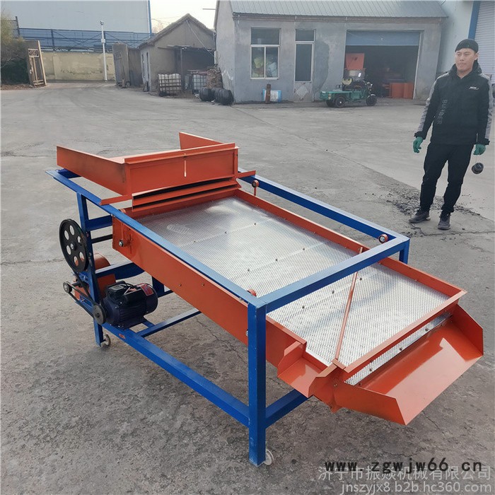 稻糠滚筒筛选机 两项电黑水虻筛选机 粮食净杂筛分机图2