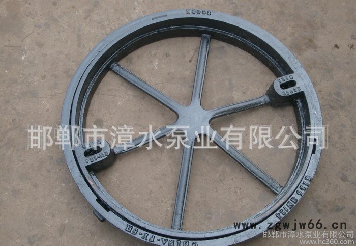 &Phi;600mm 球墨铸铁水泥井盖图2